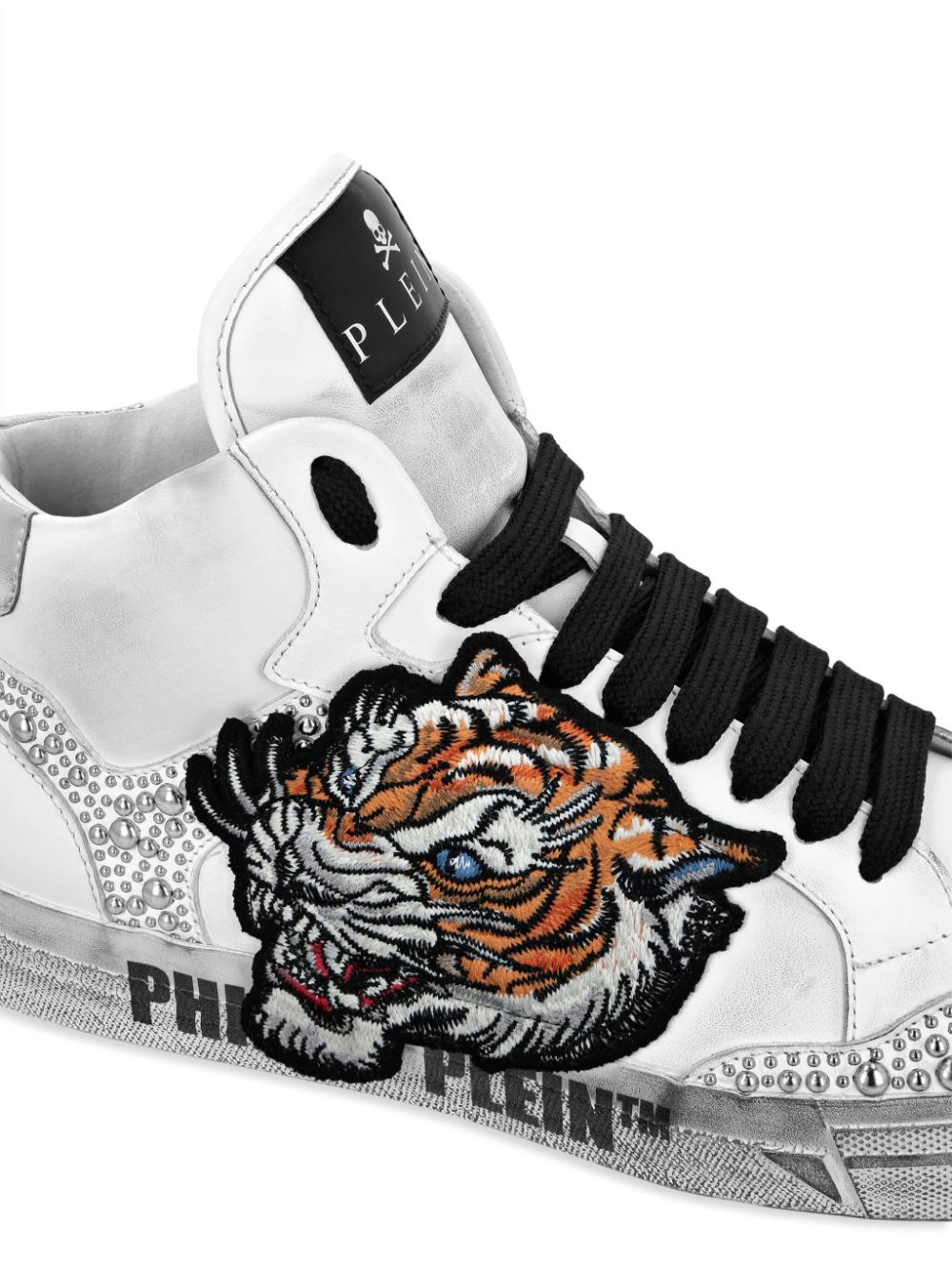 Philipp Plein Retrokickz Tiger sneakers White