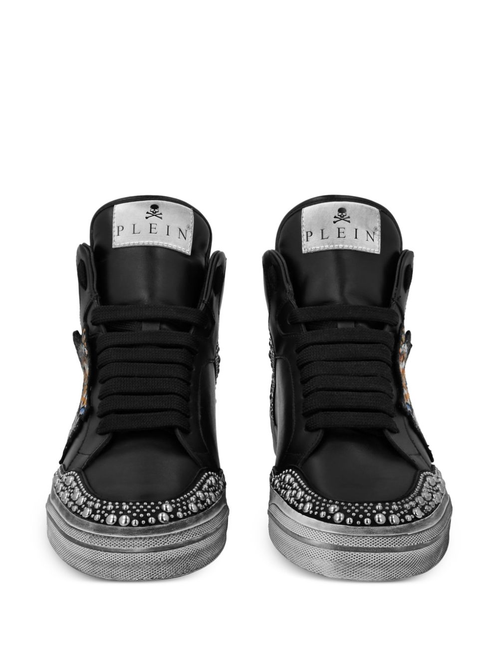 Philipp Plein Retrokickz Tiger sneakers Black