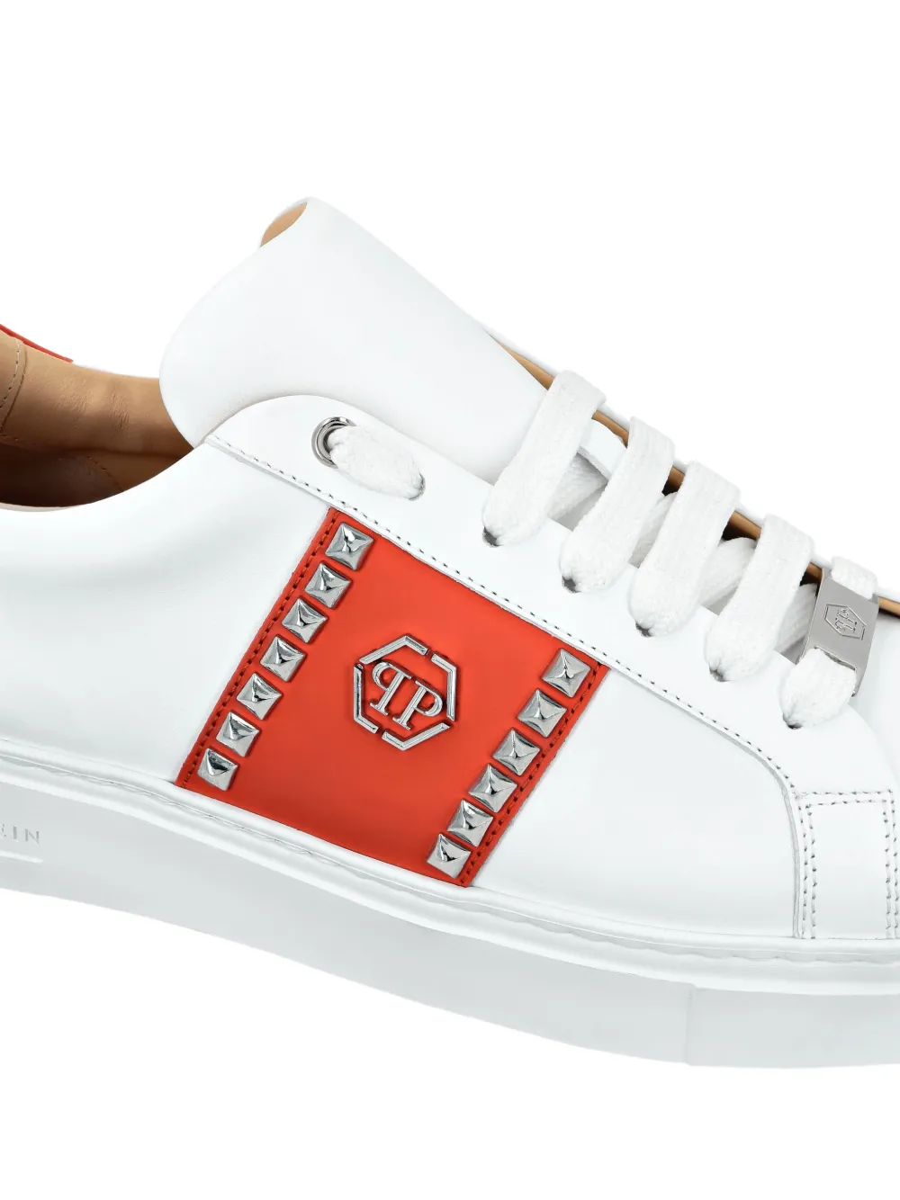 Philipp Plein stud-embellished sneakers White