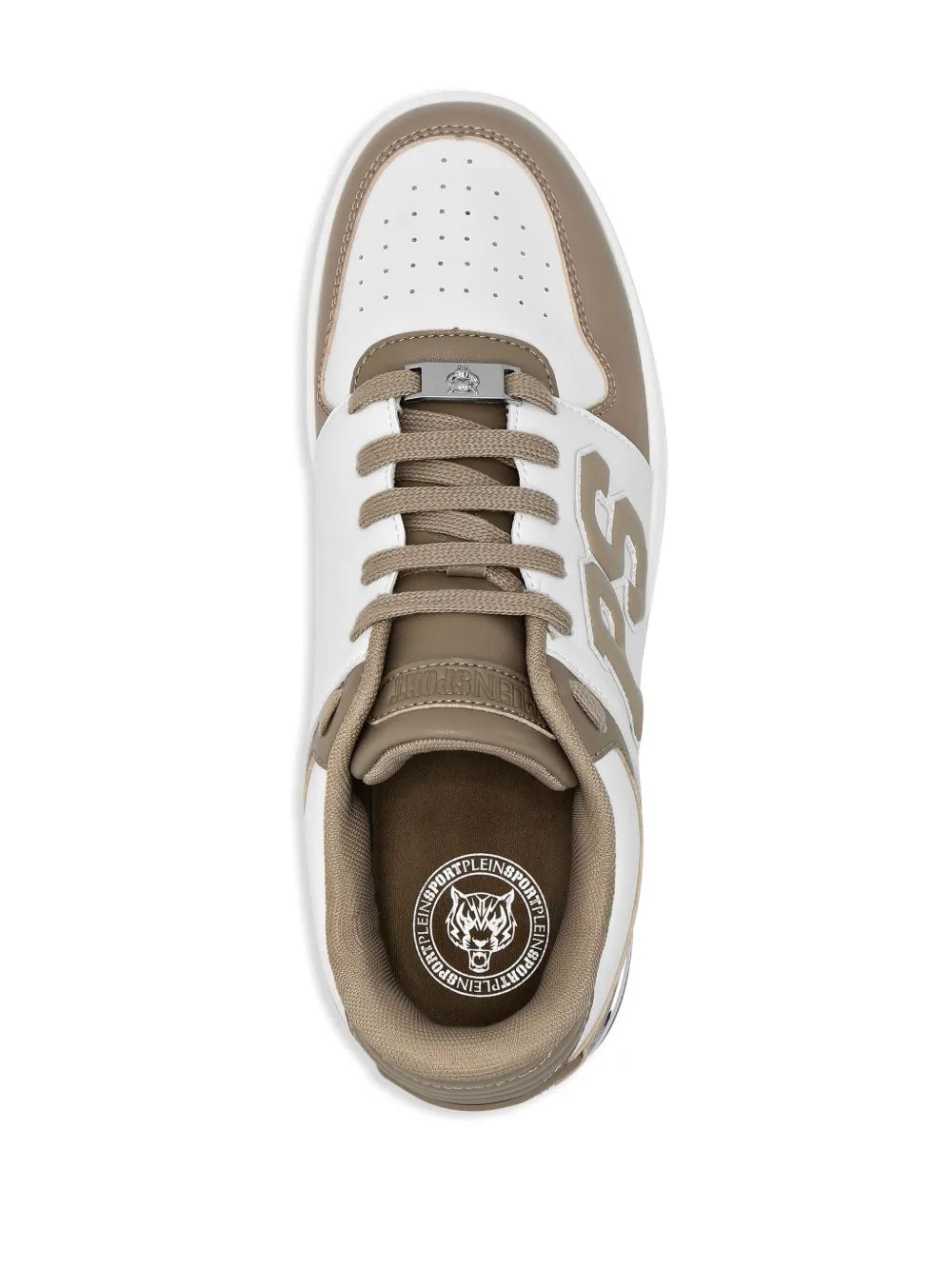 Plein Sport panelled sneakers Brown