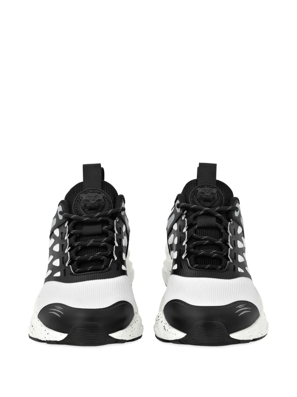 Plein Sport Runner Reflective Scratch In Weiss