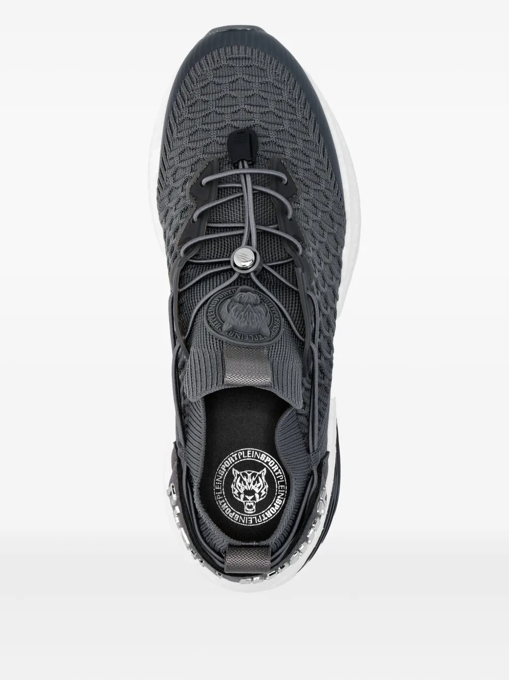 Plein Sport Runner Socks Basic In Grau