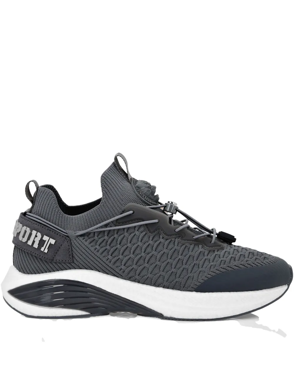 Plein Sport Runner Socks Basic In Grau