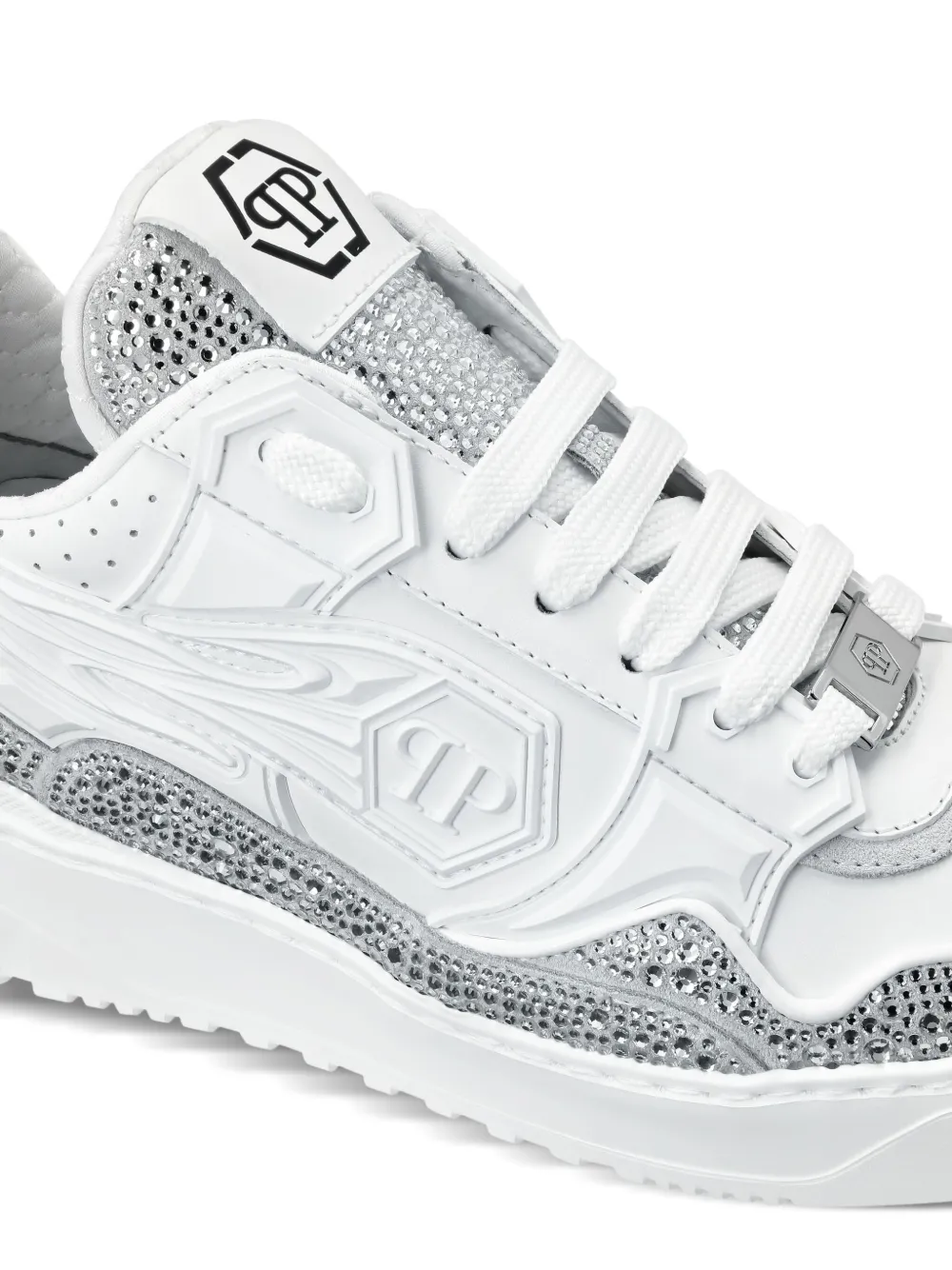 Philipp Plein Moon Walker low-top sneakers Wit