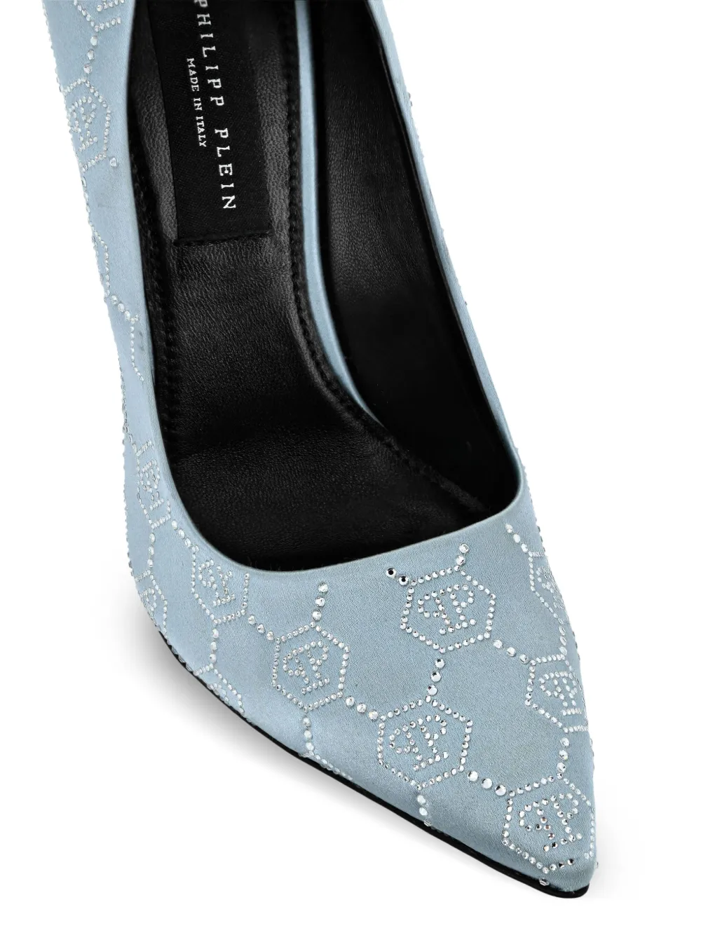 Philipp Plein 120 mm Decollete Monogram pumps Blauw