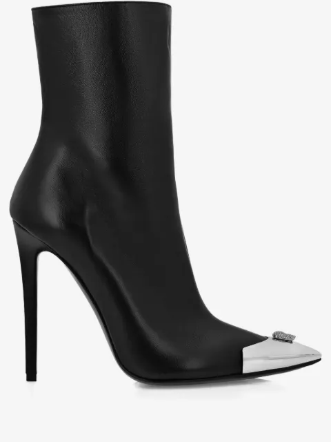 Philipp Plein stövletter i läder