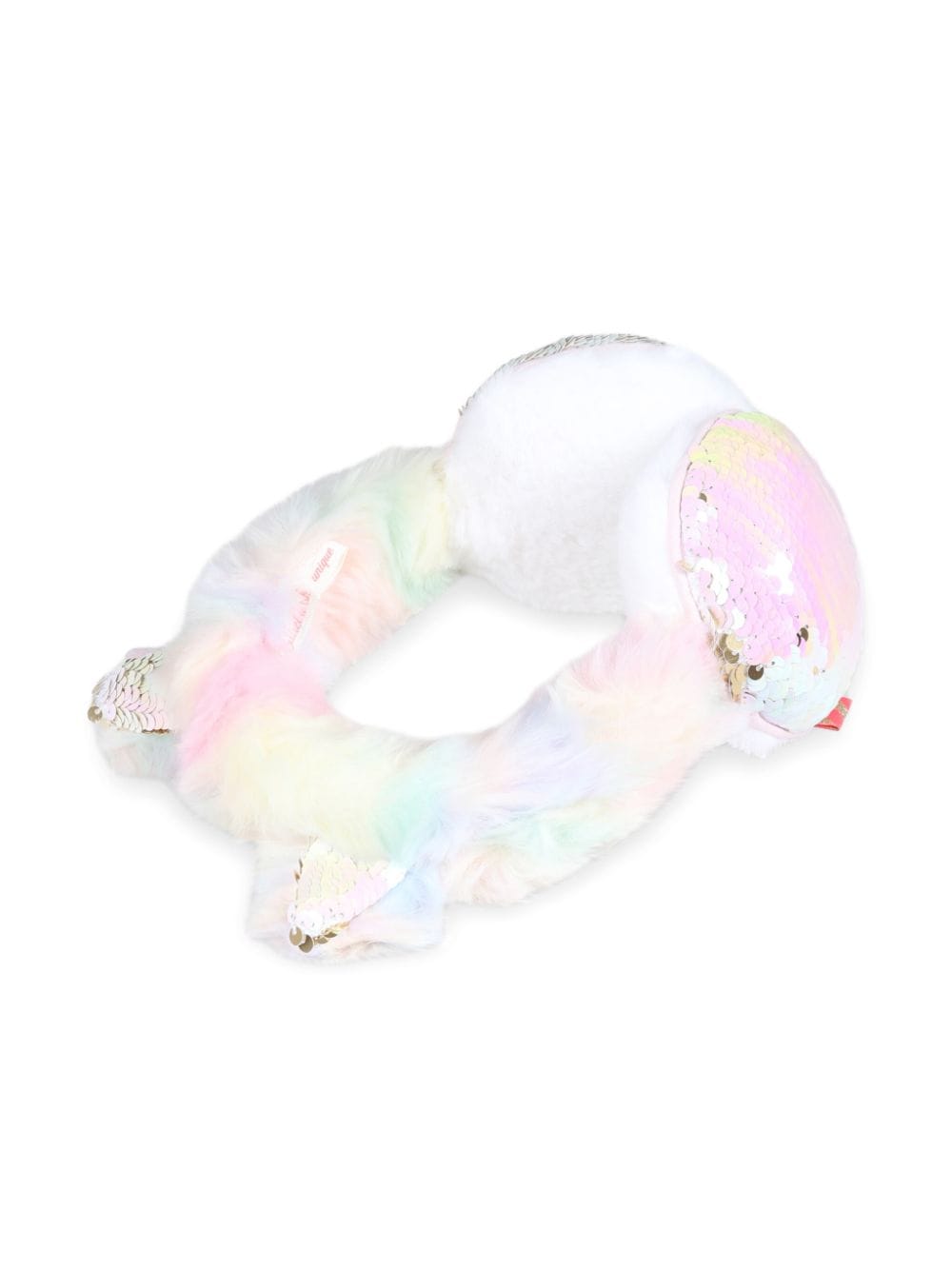 Billieblush sequinned ear muffs - Roze