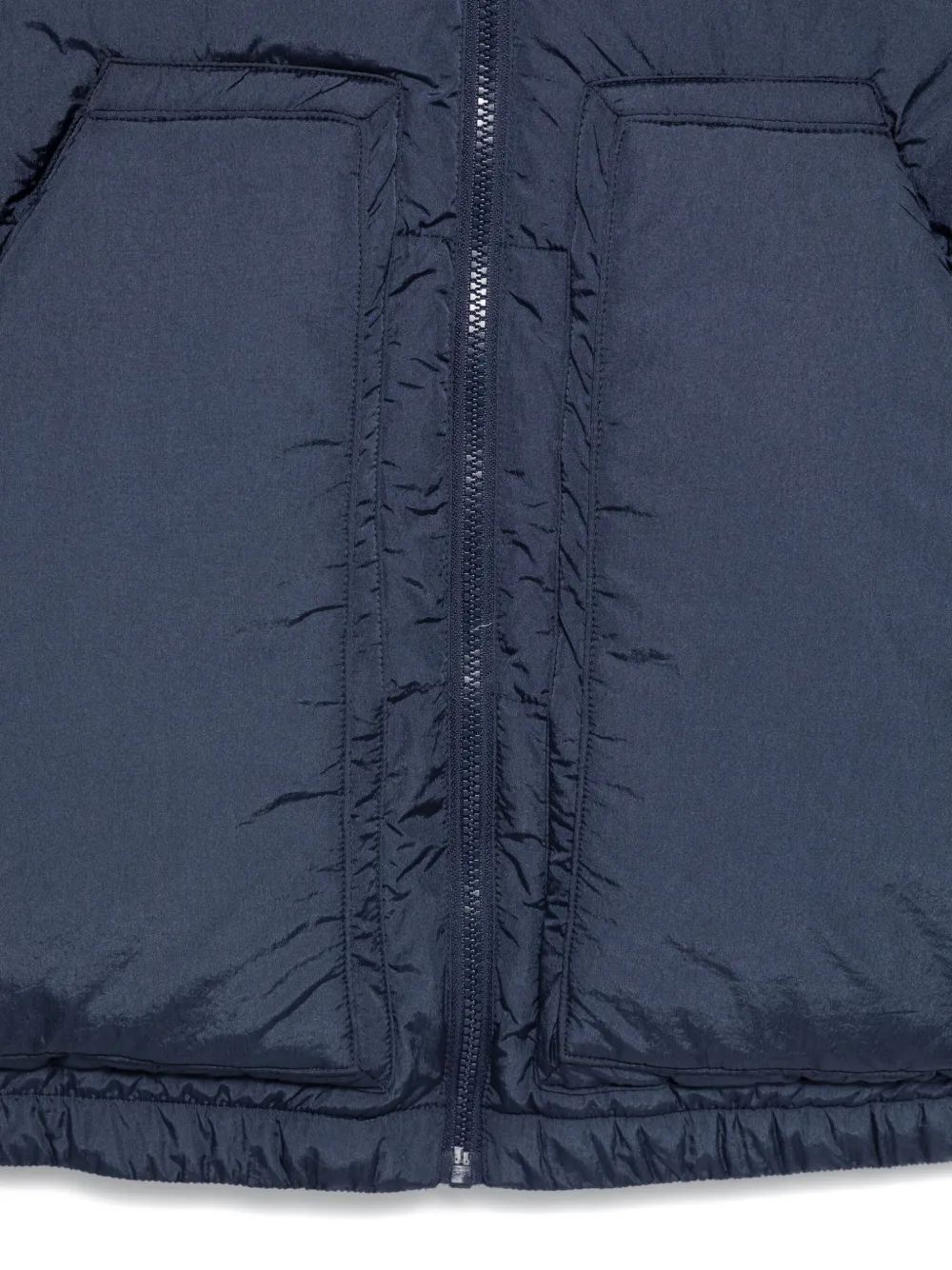 Emporio Armani Kids Gewatteerd donsjack Blauw