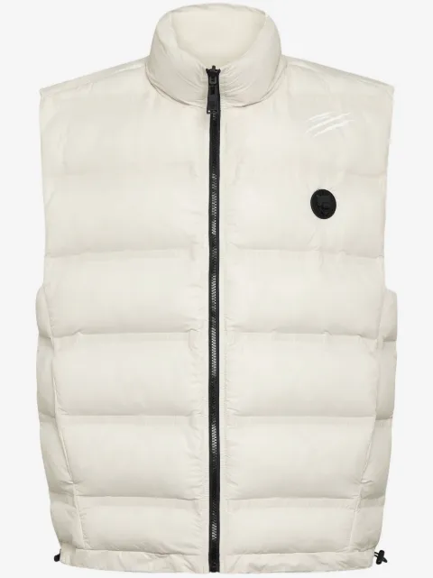 Plein Sport chaleco capitonado con diseño reversible