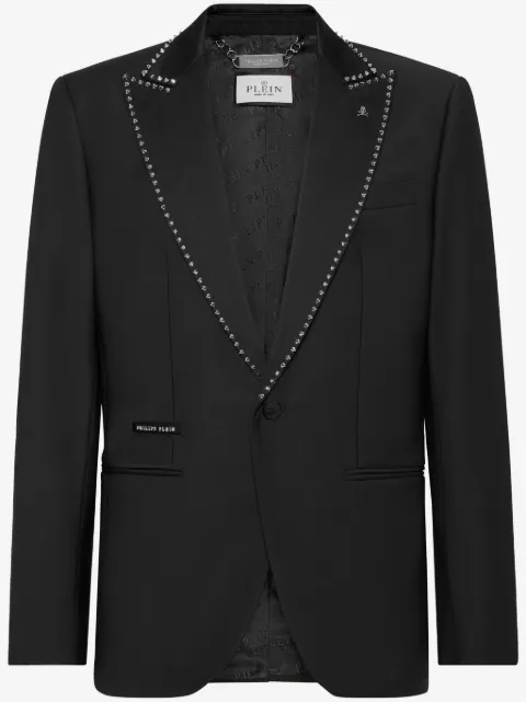 Philipp Plein stud-embellished blazer