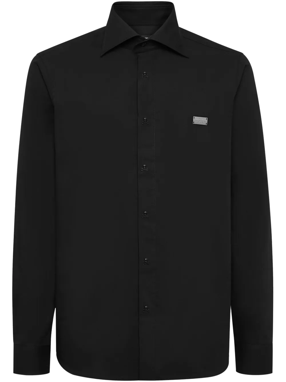 Shop Philipp Plein Sugar Daddy Shirt In Black