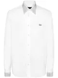 Philipp Plein crystal-embellished shirt - White
