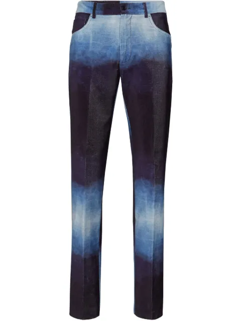 Philipp Plein pantalones con efecto blanqueado