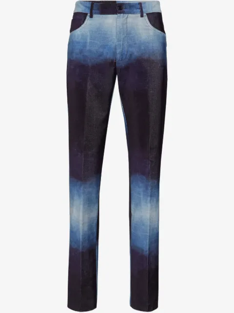 Philipp Plein Calça com efeito desbotado