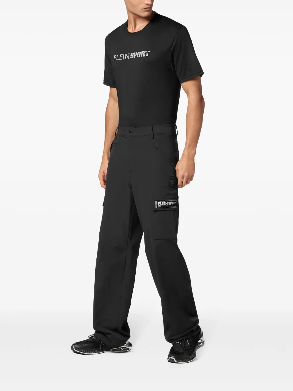 Plein Sport Cargo broek - Zwart