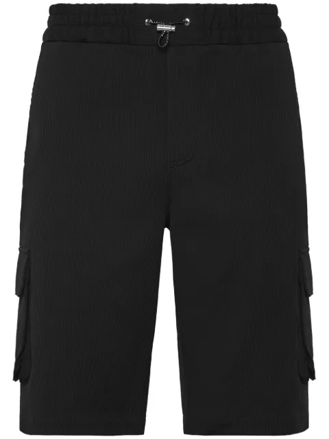 Philipp Plein cotton cargo shorts