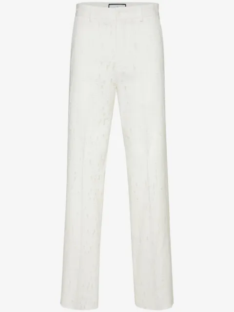 Philipp Plein Destroyed trousers