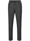 Philipp Plein wool pinstripe jogging trousers - Grey