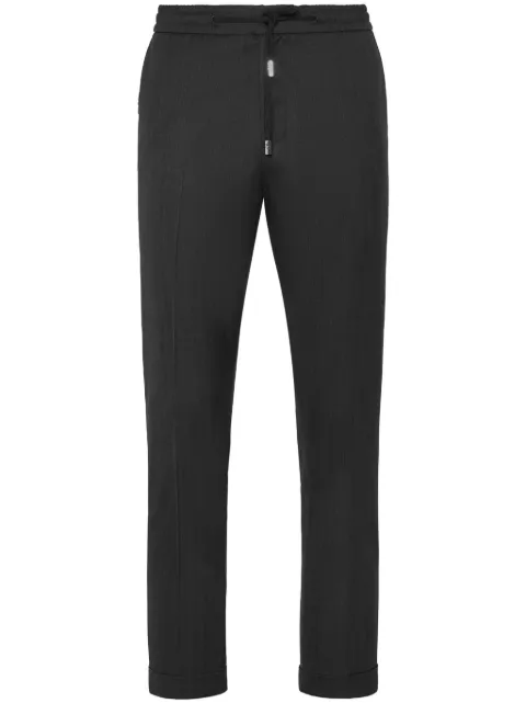Philipp Plein pants con cordones en la pretina