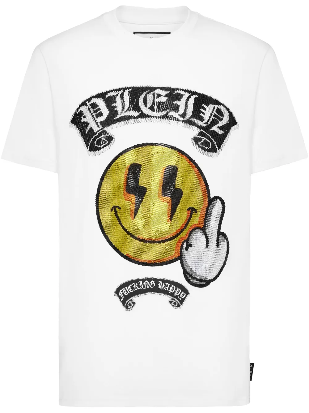Philipp Plein playera con sello gráfico | blanco | Image 1