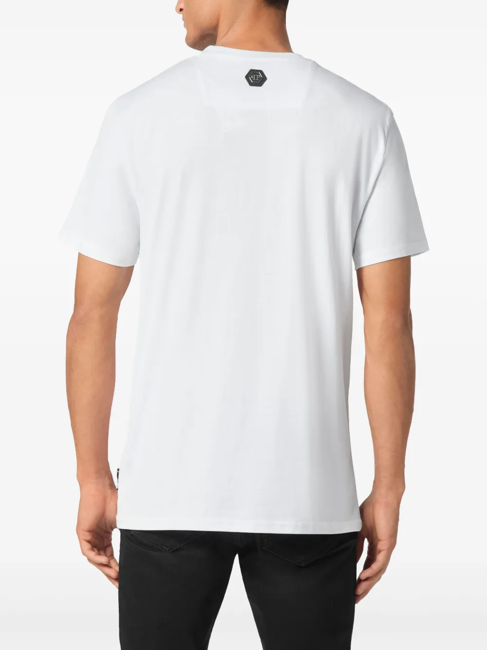 Philipp Plein T-shirt met logoprint Wit