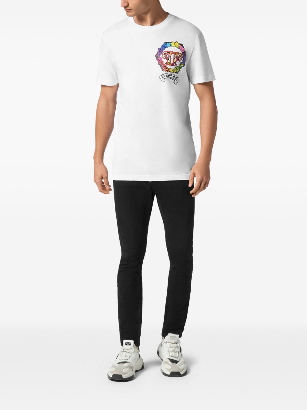 Philipp Plein logo-print T-shirt - Wit