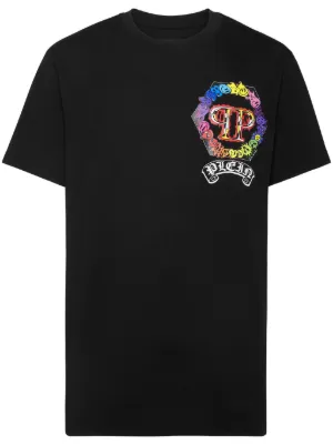 Versace メドゥーサ ラインストーン Tシャツ | ブラック | FARFETCH JP