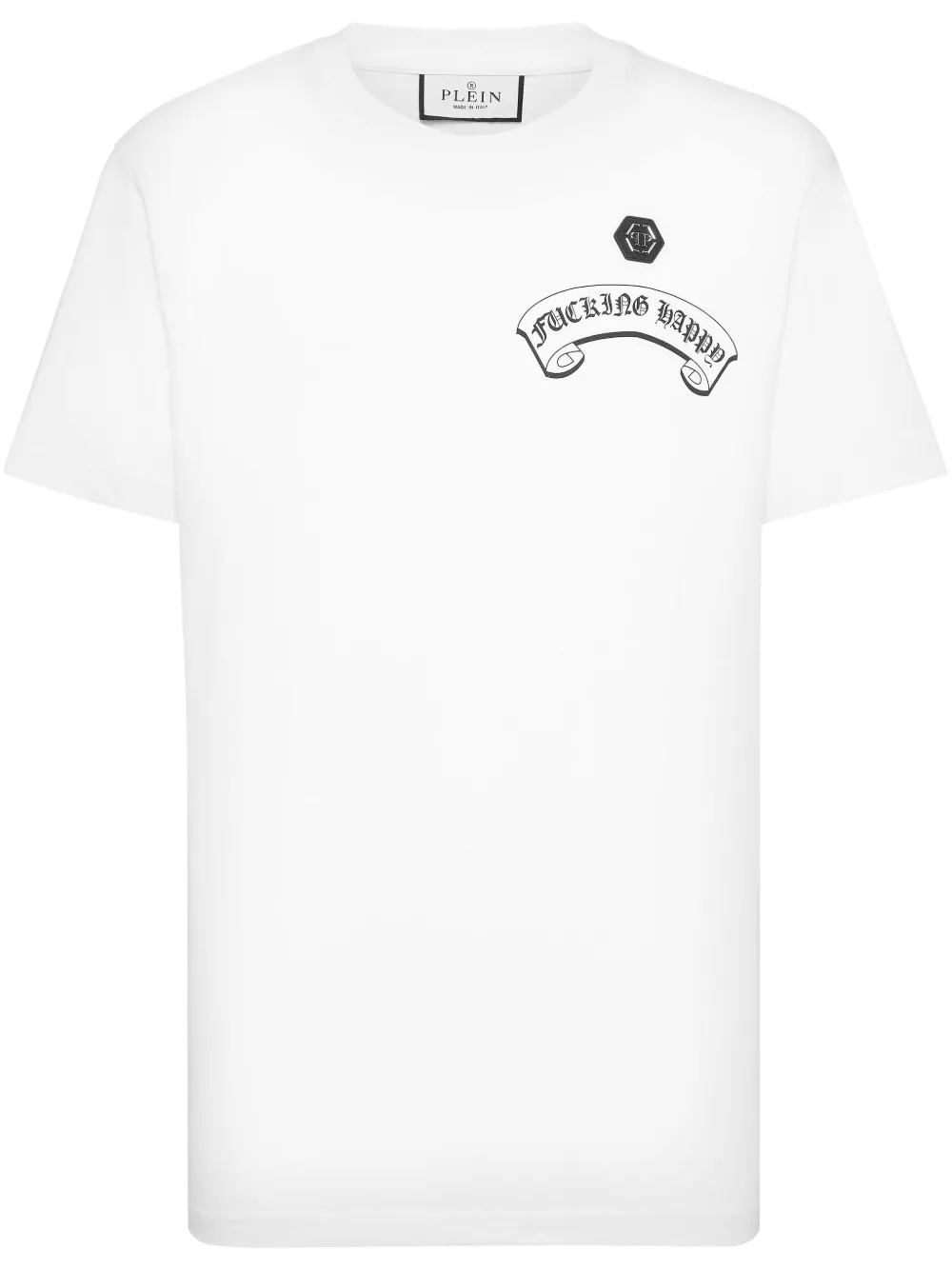 Philipp Plein T-shirt met print Wit
