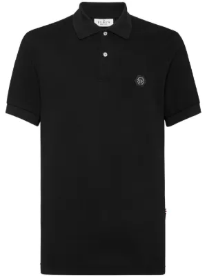 PHILIPP PLEIN フィリッププレイン 豪華刺繍 ポロシャツ白【最高級】 Philipp Plein Polo Shirts for Men | FARFETCH US