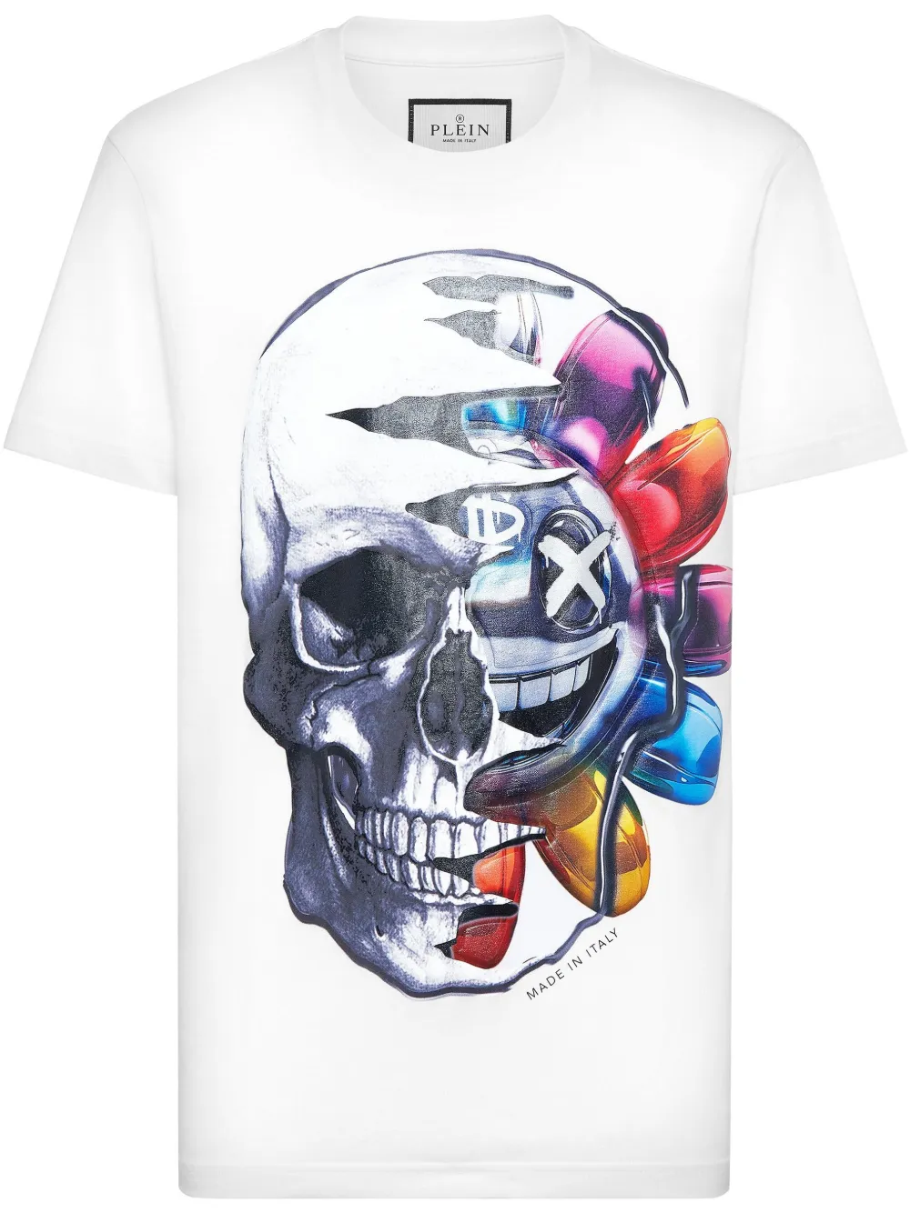 Philipp Plein SS Graffiti T-shirt - Weiß