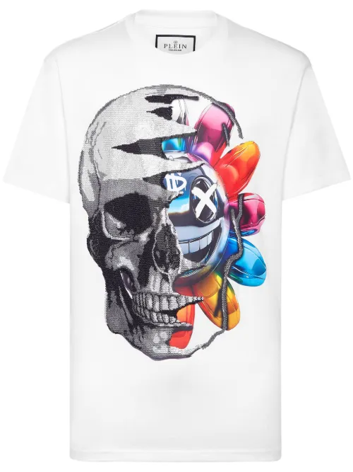 Philipp Plein t-shirt Smile - Blanc - Philipp Plein - Modalova
