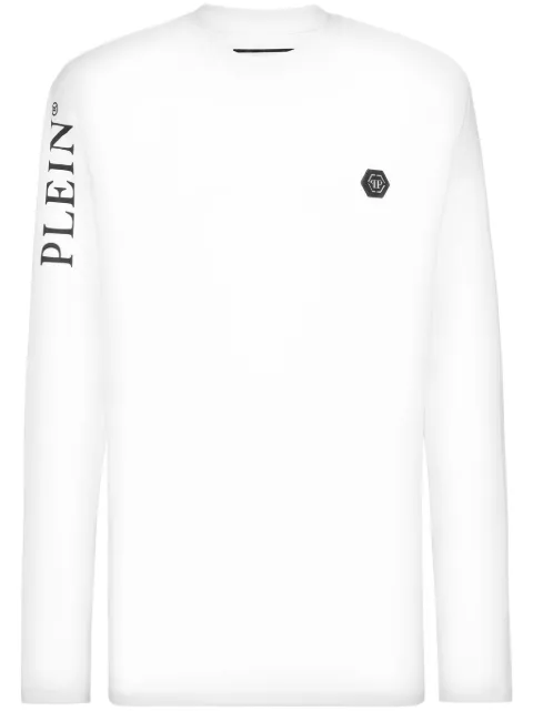 Philipp Plein playera con logo estampado