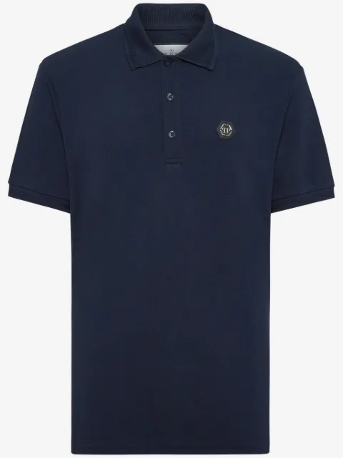 Philipp Plein Poloshirt mit Logo-Applikation