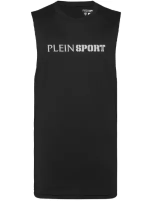 Diesel T-Isco-Div Cotton Tank Top | Black | FARFETCH