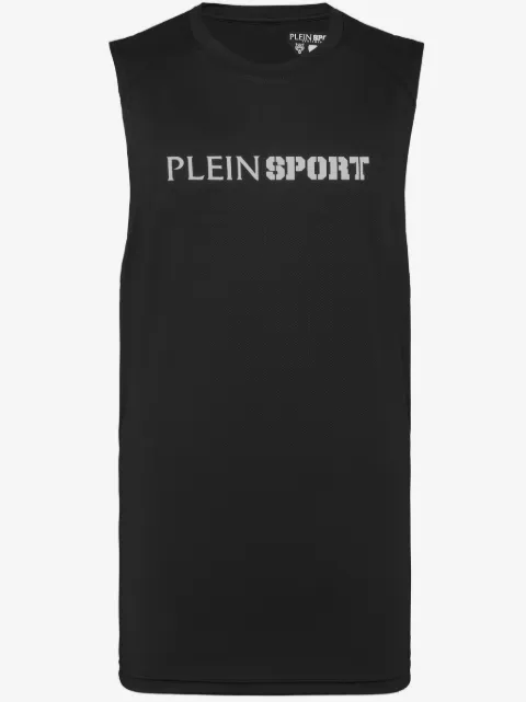 Plein Sport tanktop med reflekterende effekt