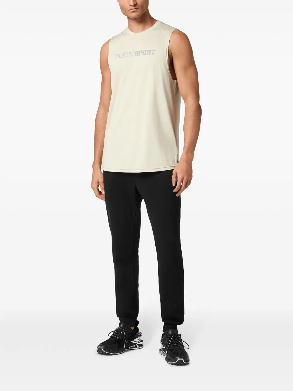 Plein Sport Reflecterende tanktop - Grijs