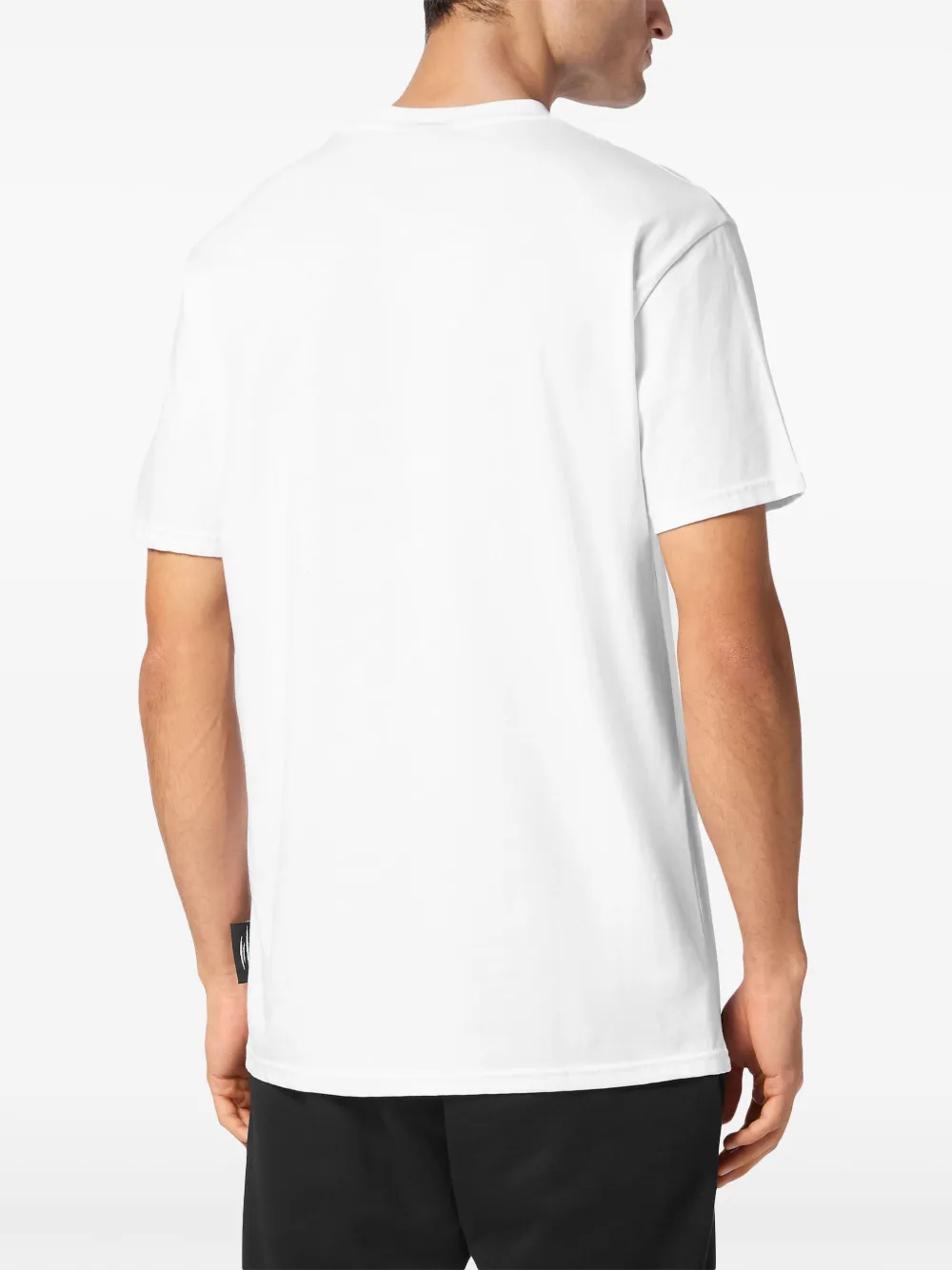 Plein Sport T-shirt met tijgerprint Wit