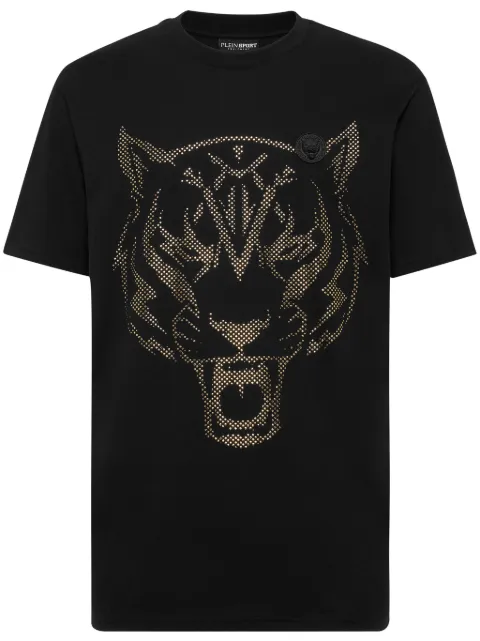 Plein Sport tiger-motif T-shirt