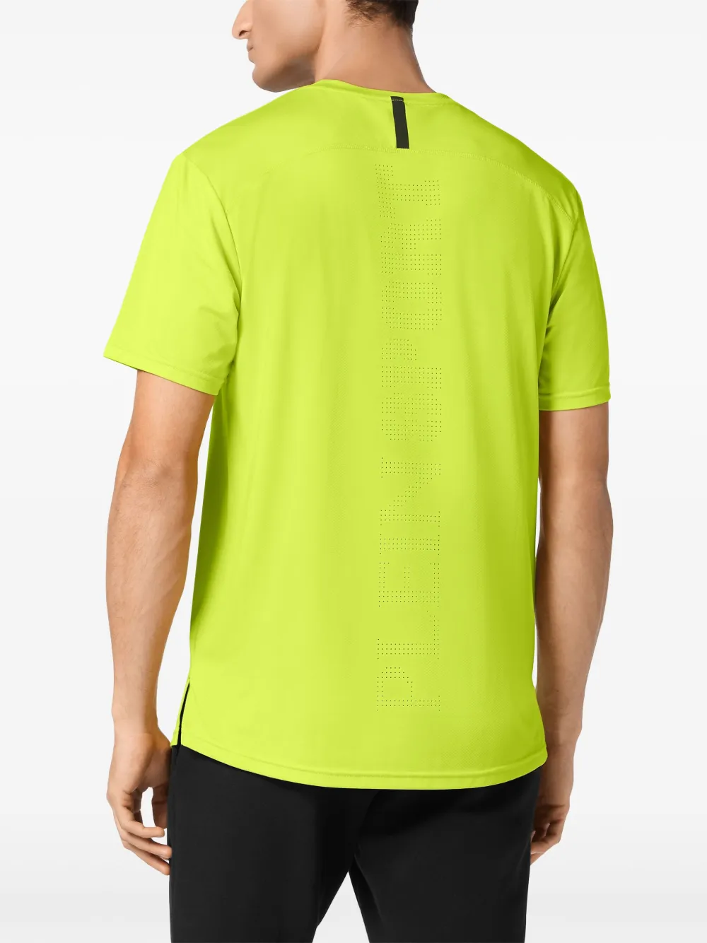 Plein Sport Reflecterend T-shirt Geel