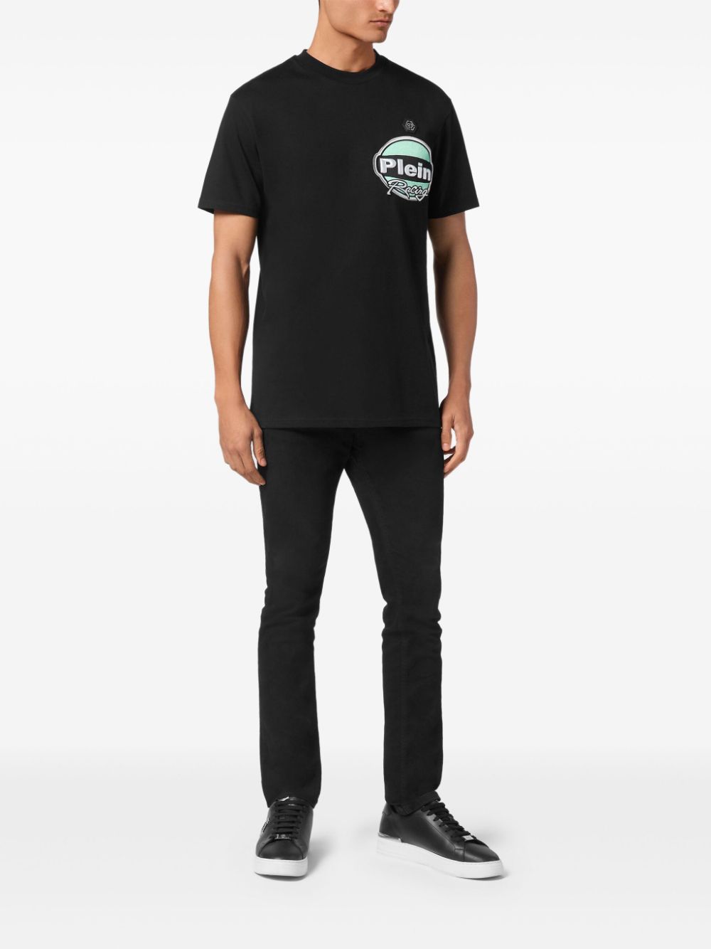 Philipp Plein Cars Racing T-shirt - Zwart