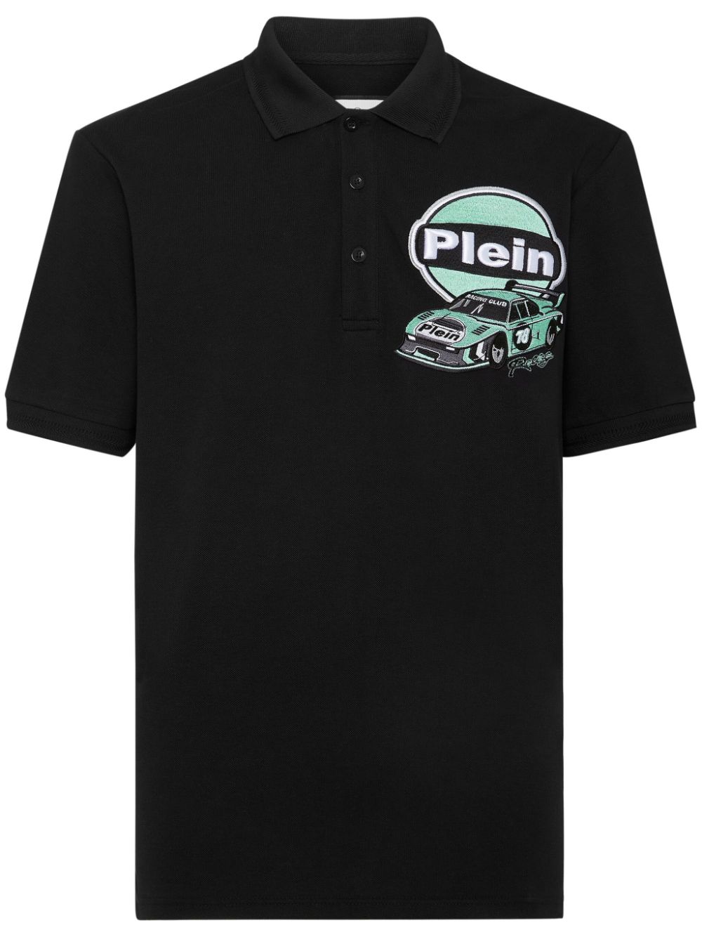 Philipp Plein Cars Racing polo shirt – Black