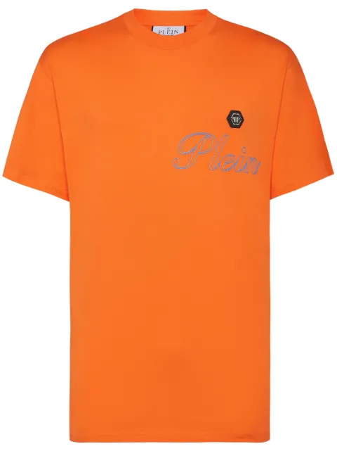 Philipp Plein playera con logo estampado