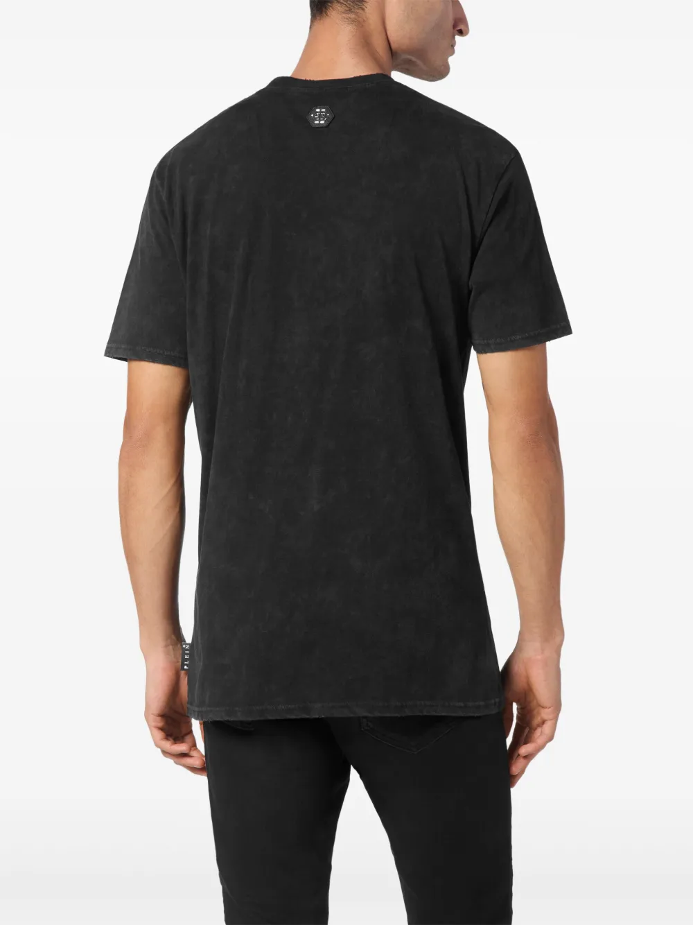 Philipp Plein Stones Racing Club T-shirt Zwart