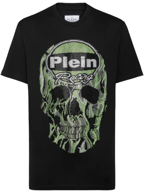 Philipp Plein Strass Skull T-shirt