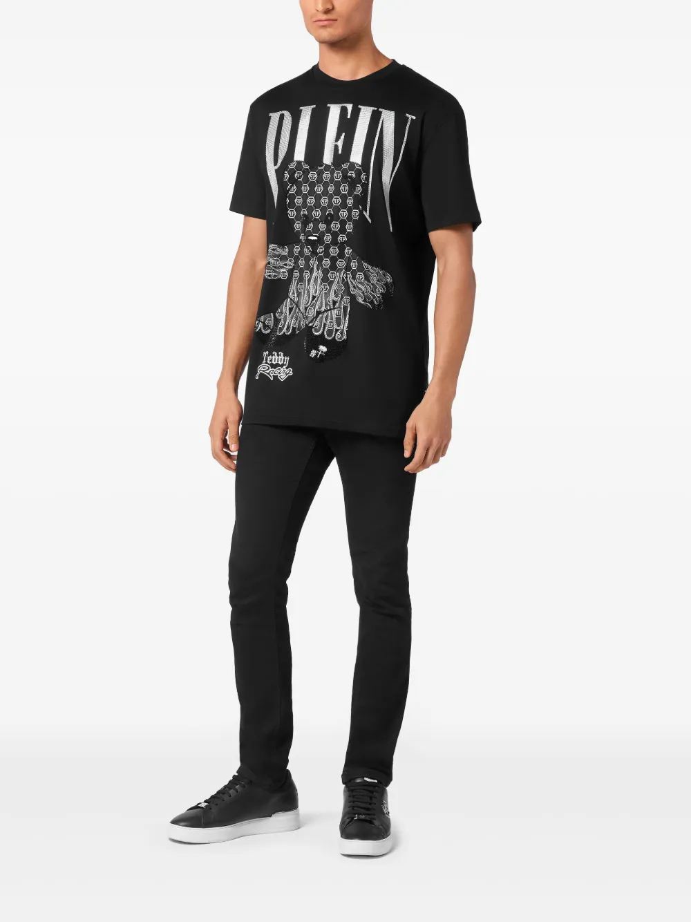 Philipp Plein SS Teddy Bear T-shirt - Zwart