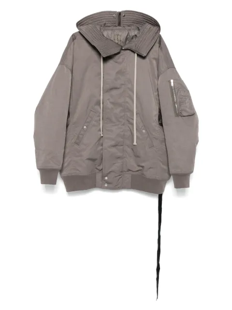 Rick Owens DRKSHDW hooded bomber jacket