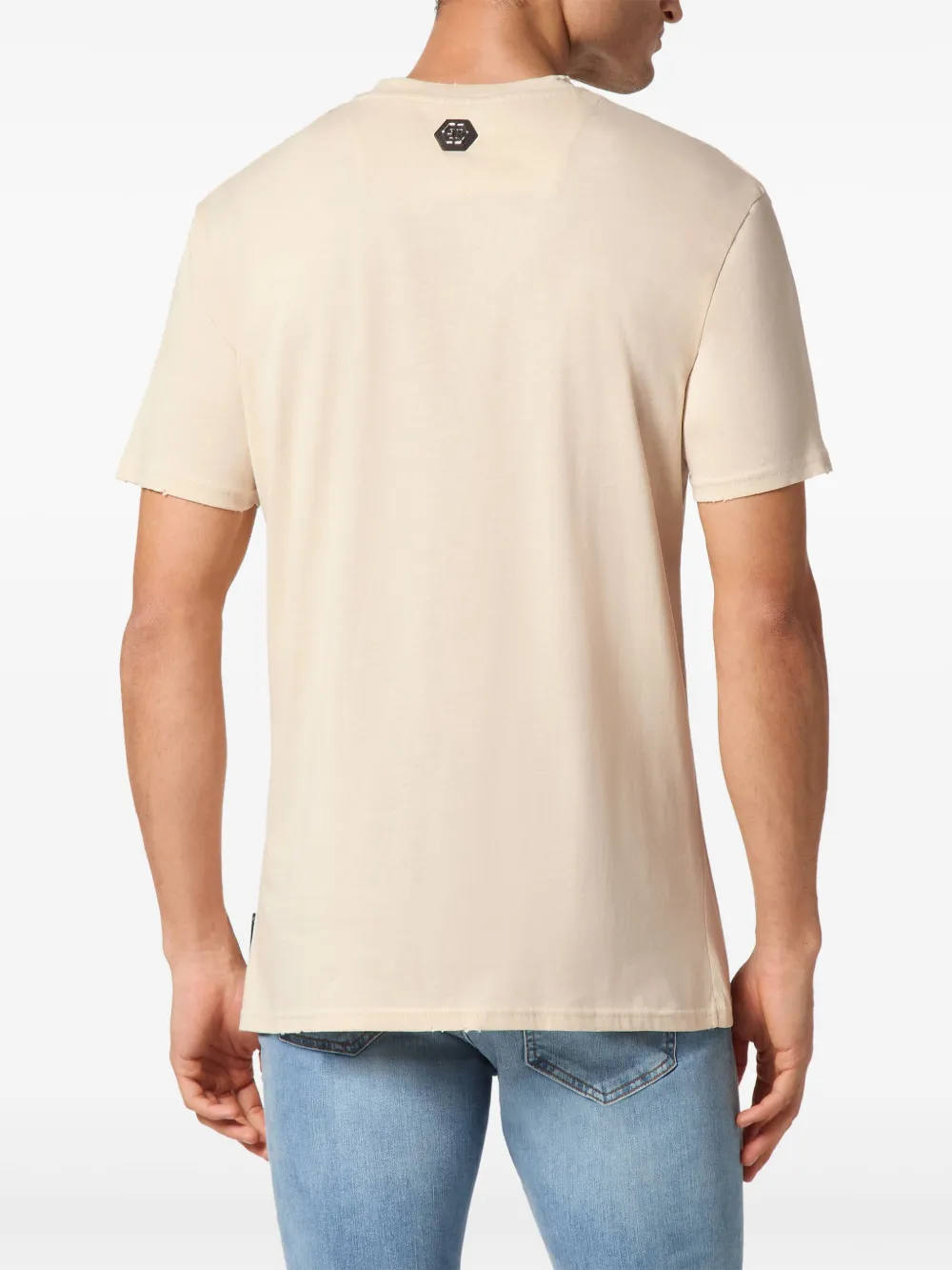 Philipp Plein Racing Club T-shirt Beige