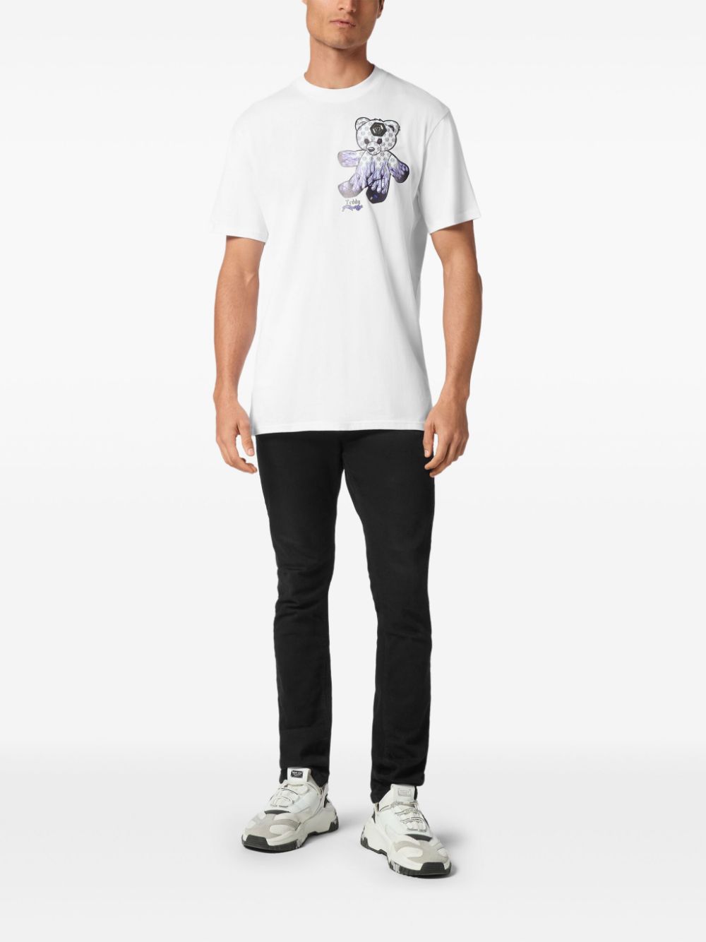 Philipp Plein teddy bear-print T-shirt - Wit