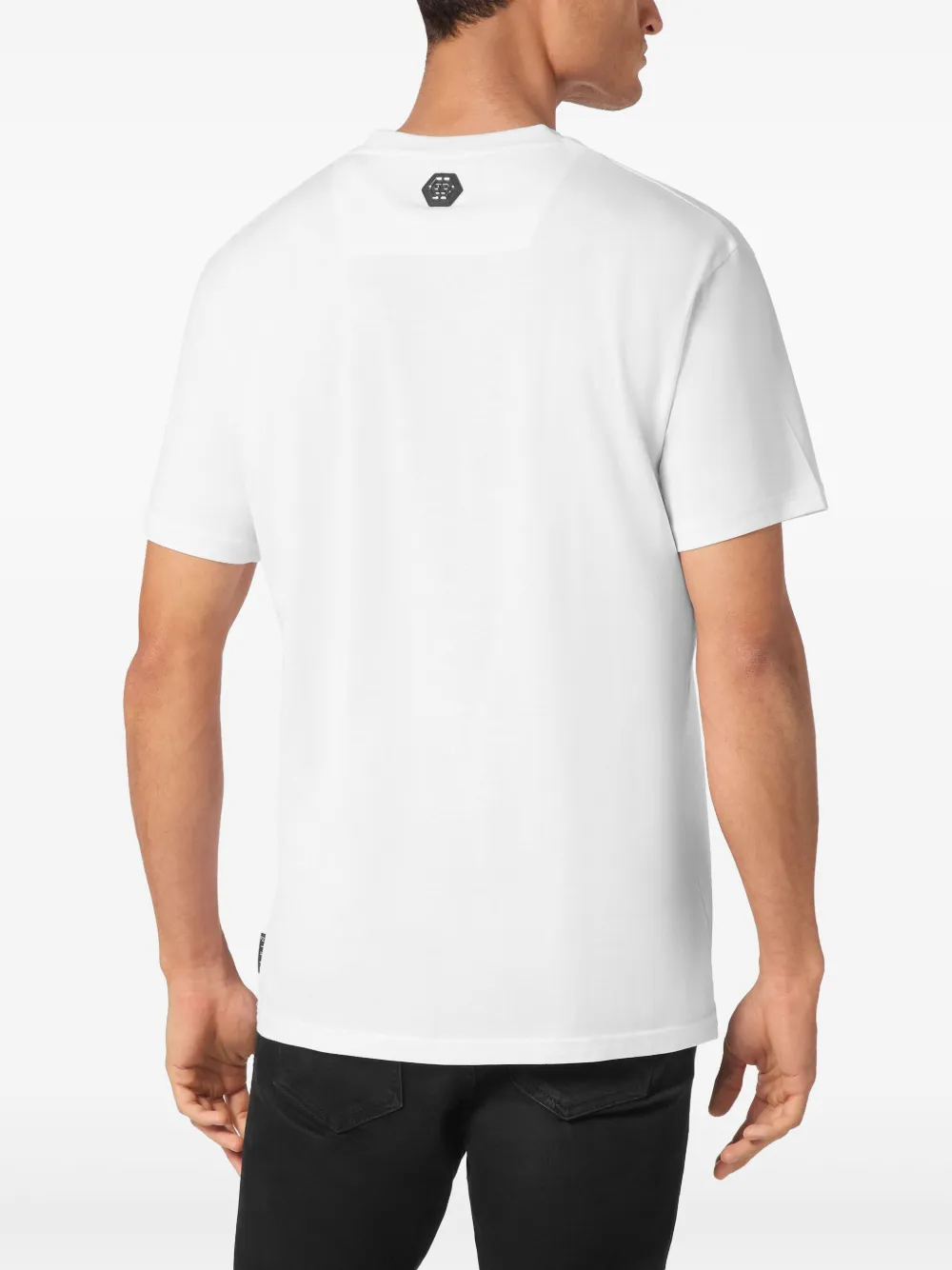 Philipp Plein Hexagon T-shirt Wit