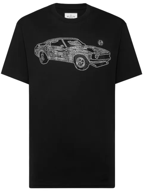 Philipp Plein playera Strass Cars Racing
